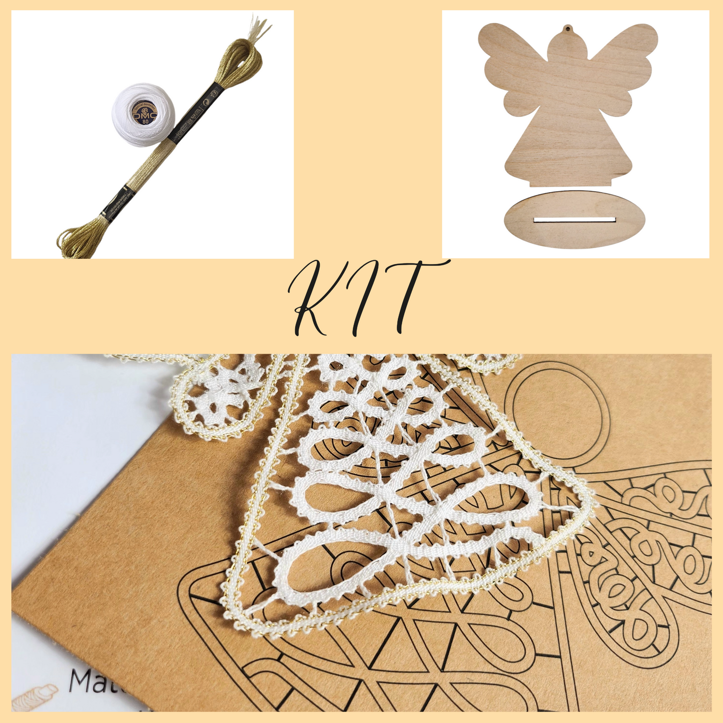 Bobbin Lace Angel Bobbin Lace Pattern