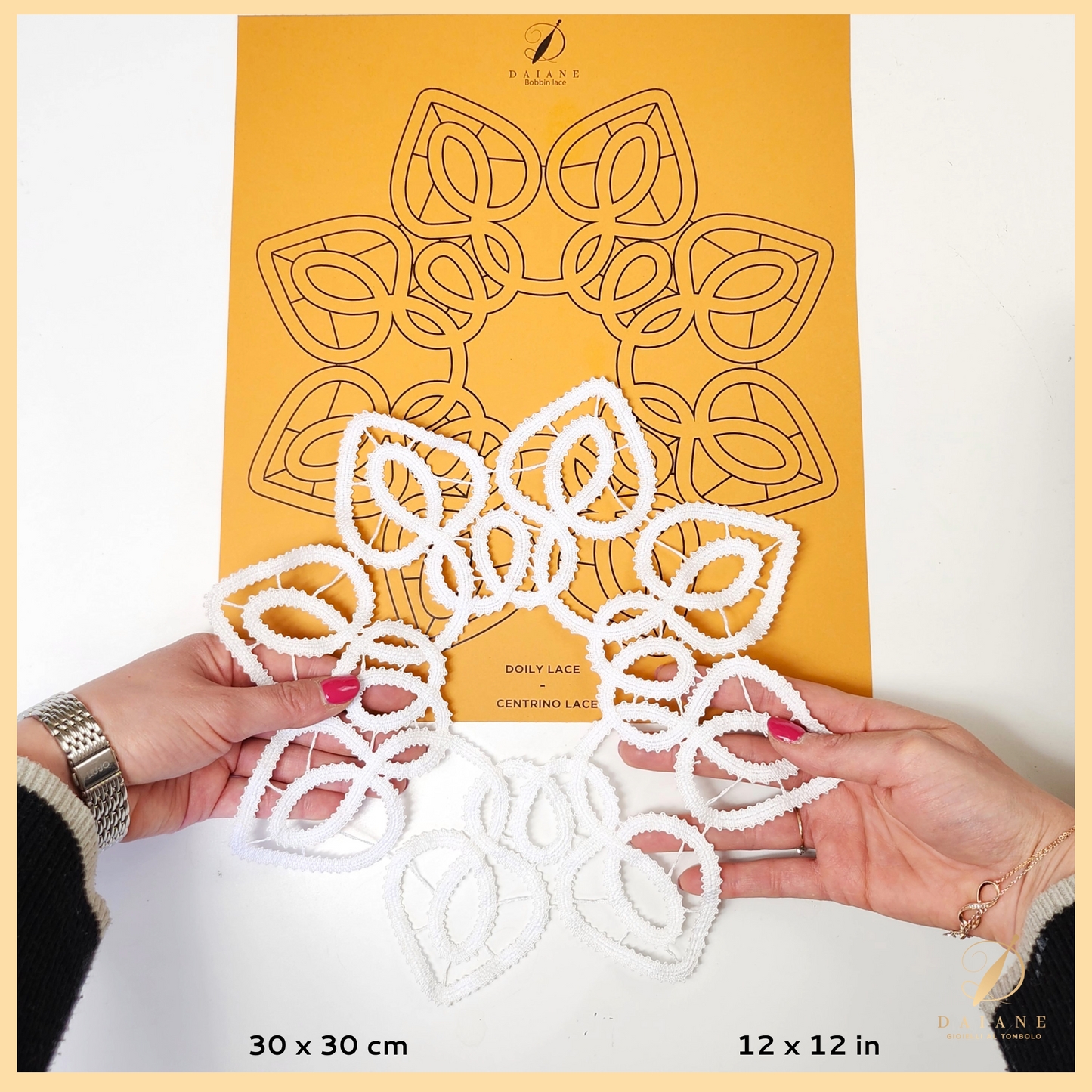 Bobbin Lace Lace Doily Bobbin Lace Pattern