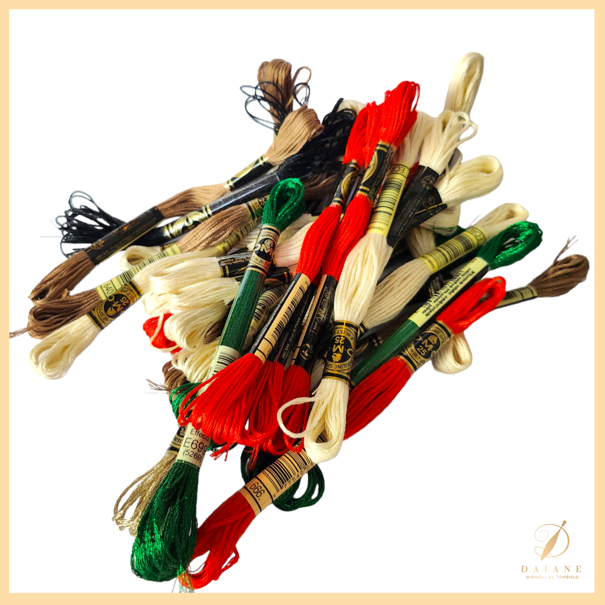 Thread for Bobbin Lace – Daiane Bobbin Lace