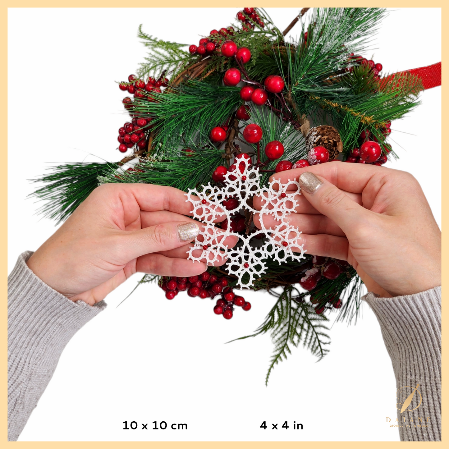 Bobbin Lace Fiandra Star Bobbin Lace Digital Pattern