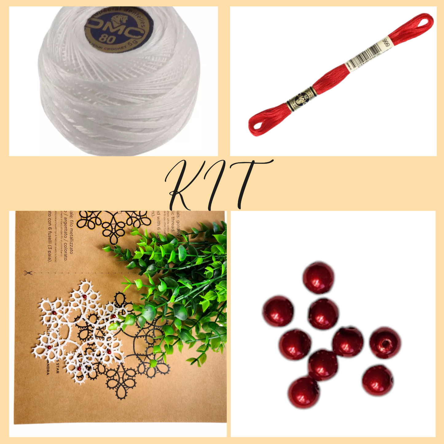 Bobbin Lace Fiandra Star Bobbin Lace Pattern