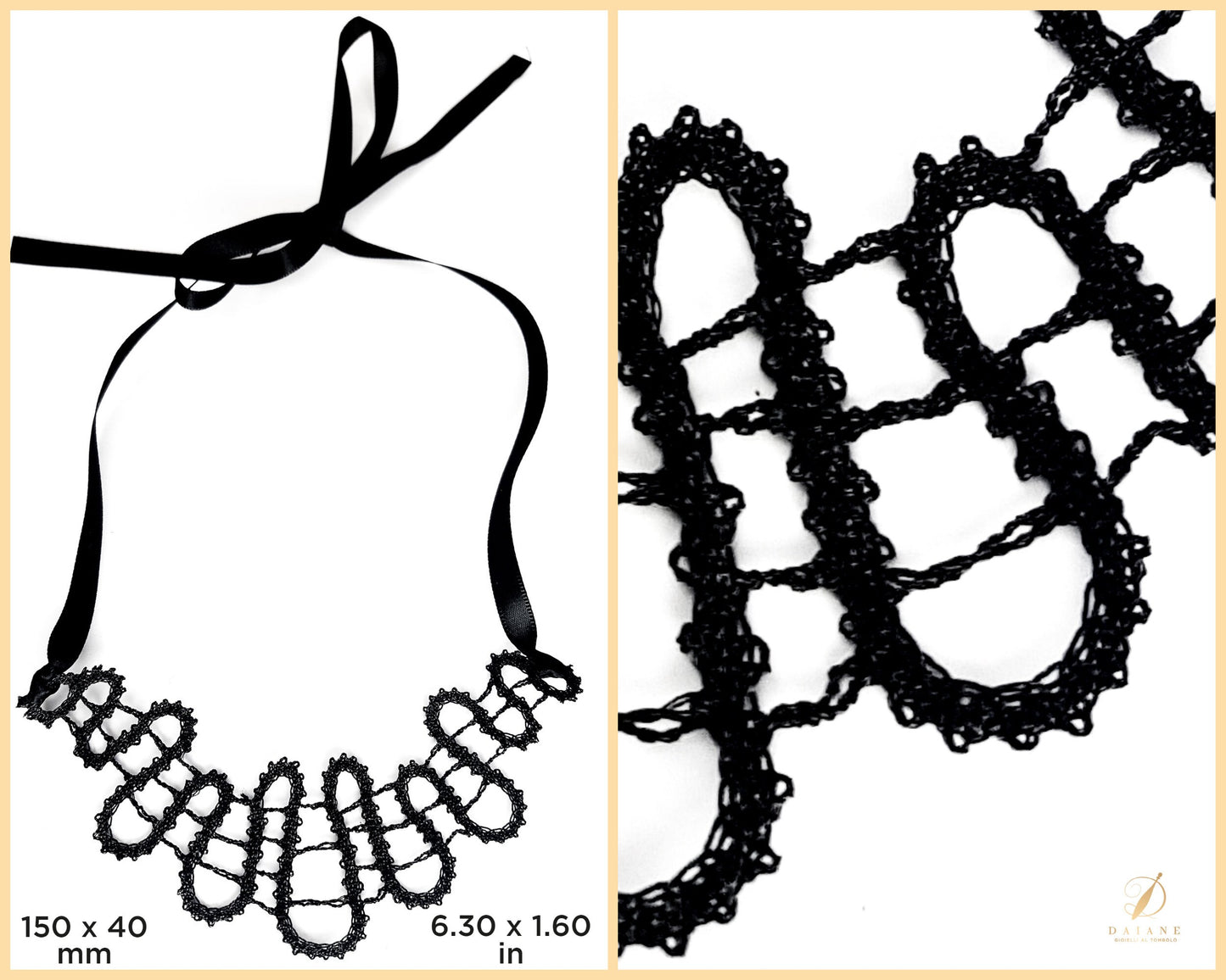 Bobbin Lace Lady Necklace Bobbin Lace Pattern
