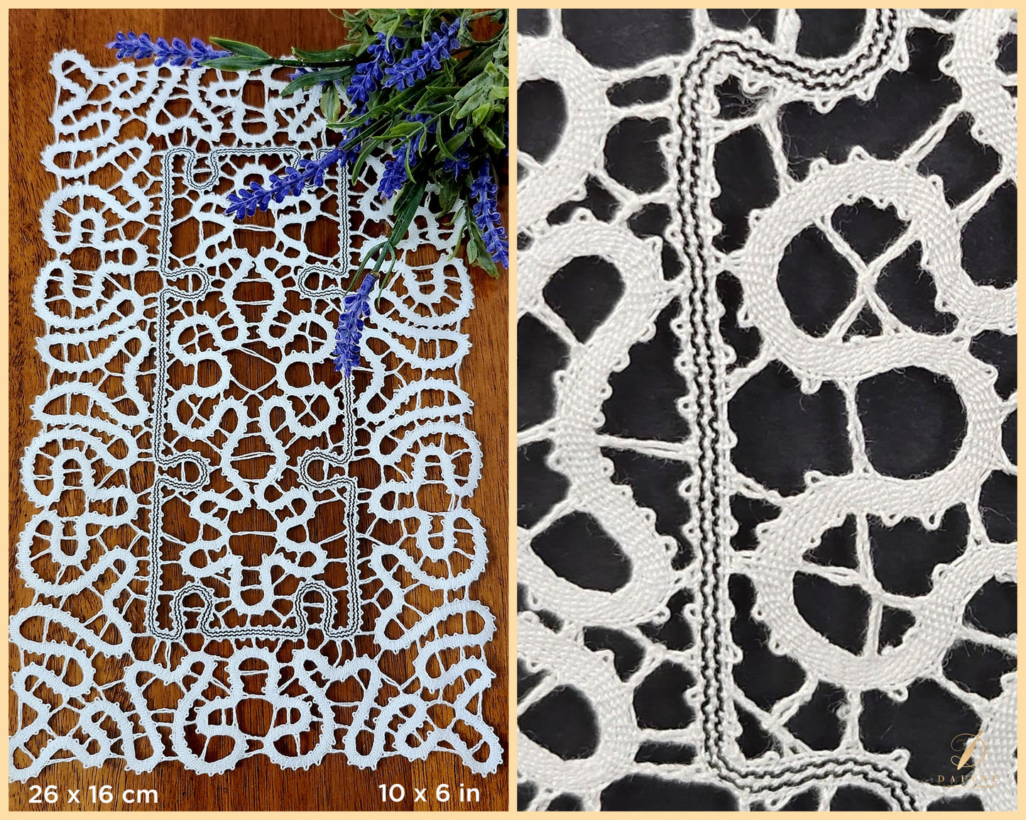Bobbin Lace Love Doily Bobbin Lace Pattern