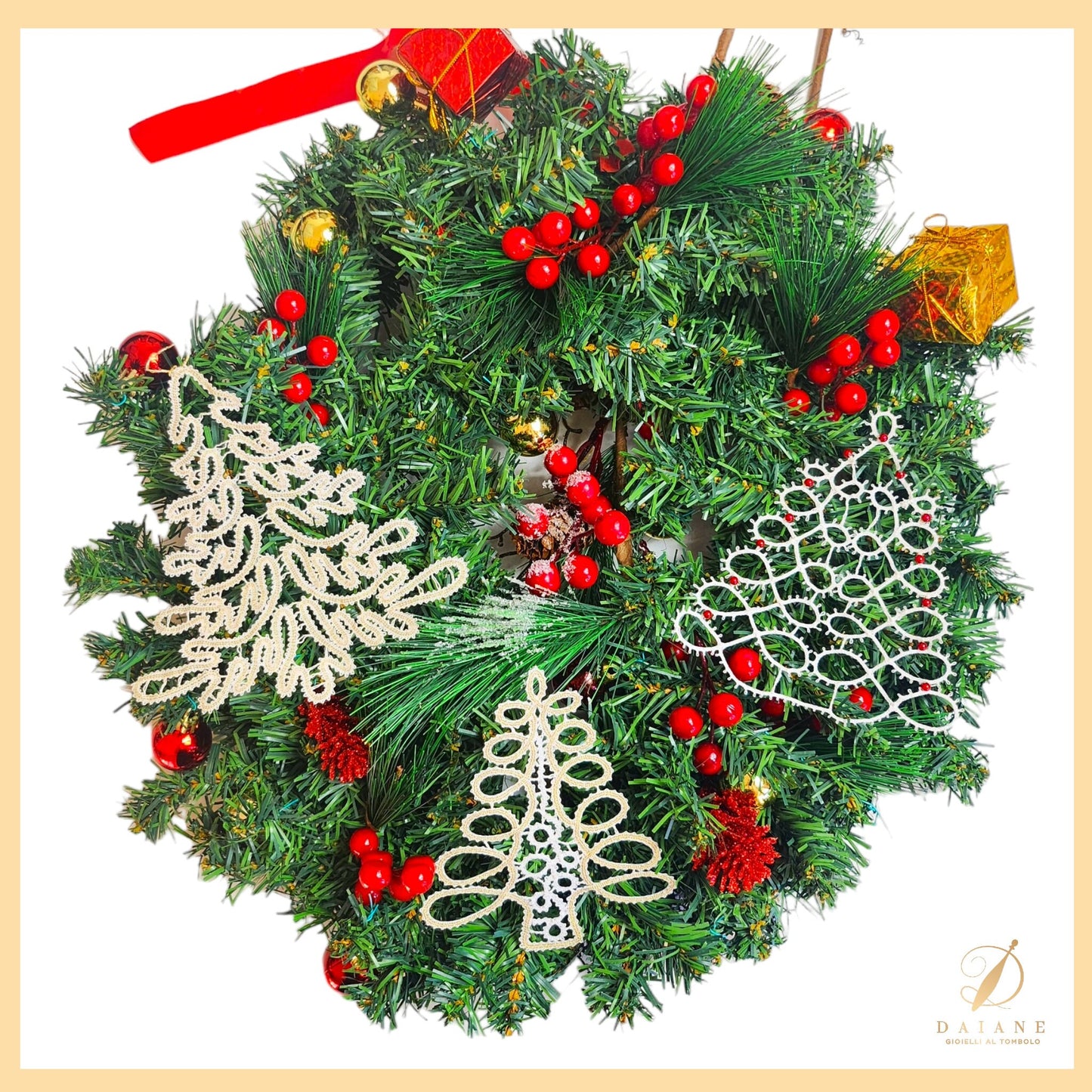 Bobbin Lace 3 Patterns Bundle Christmas Tree Bobbin Lace Pattern