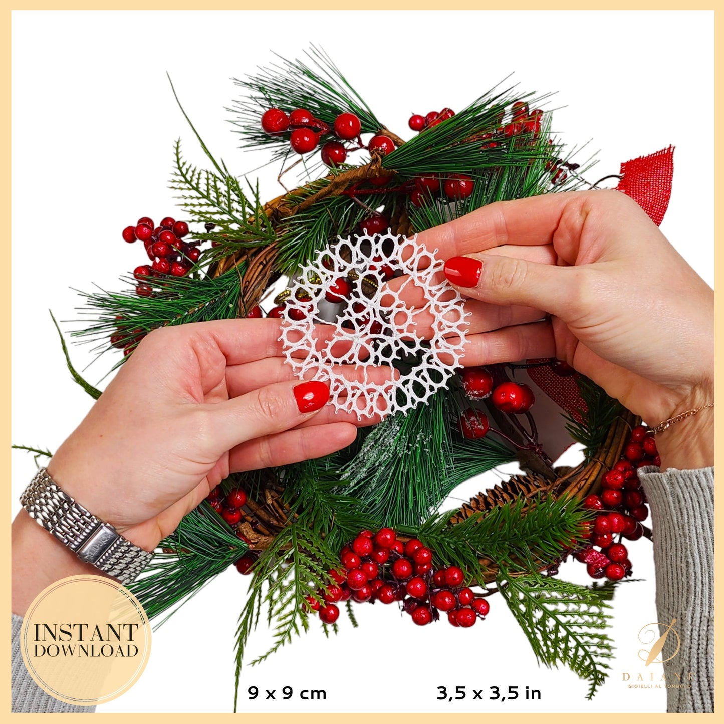 Bobbin Lace Fiandra Ball Bobbin Lace Pattern