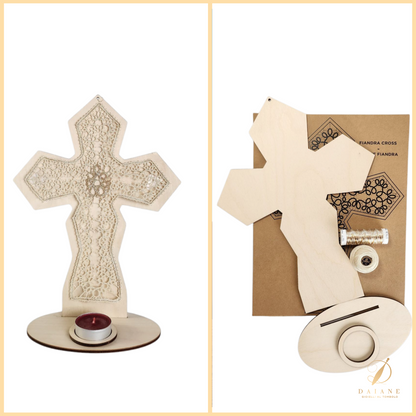 Bobbin Lace Fiandra Cross Bobbin Lace Pattern