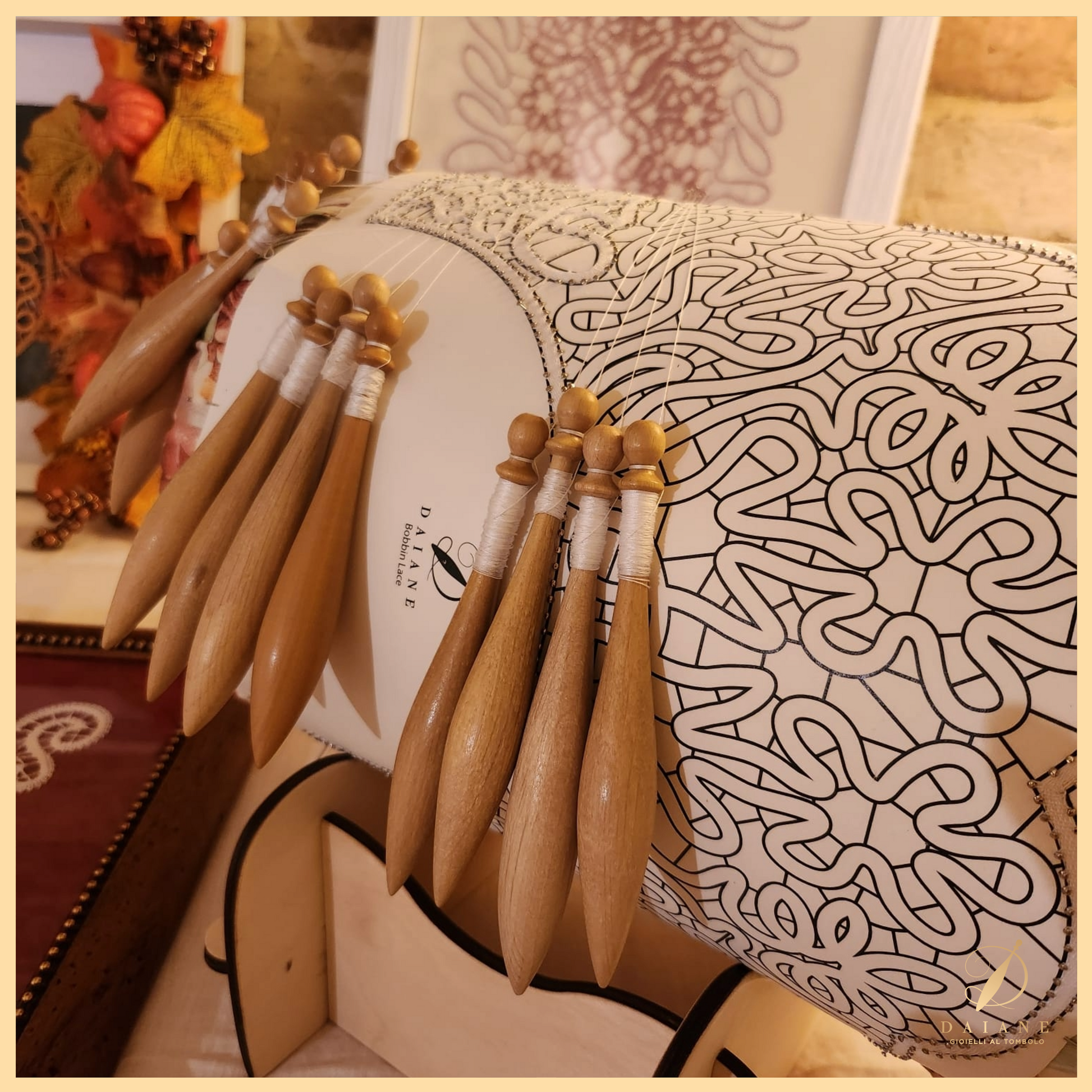 Bobbin Lace Hana Fan Bobbin Lace Pattern