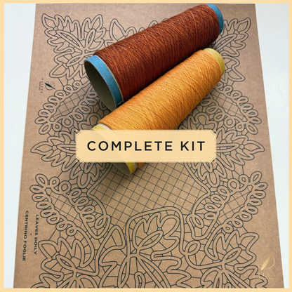 Bobbin Lace Leaves Doily Bobbin Lace Pattern