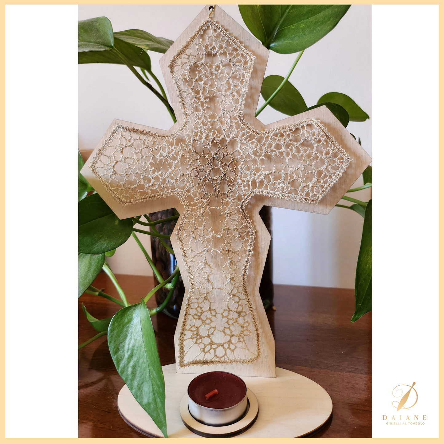 Bobbin Lace Fiandra Cross Bobbin Lace Pattern