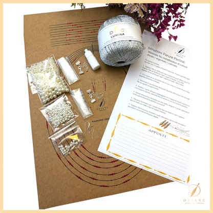 Bobbin Lace Beaded Jewelry Set Bobbin Lace