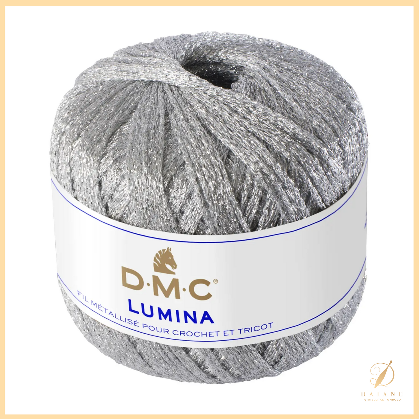 Bobbin Lace Metallic Thread for Bobbin Lace 150m 168