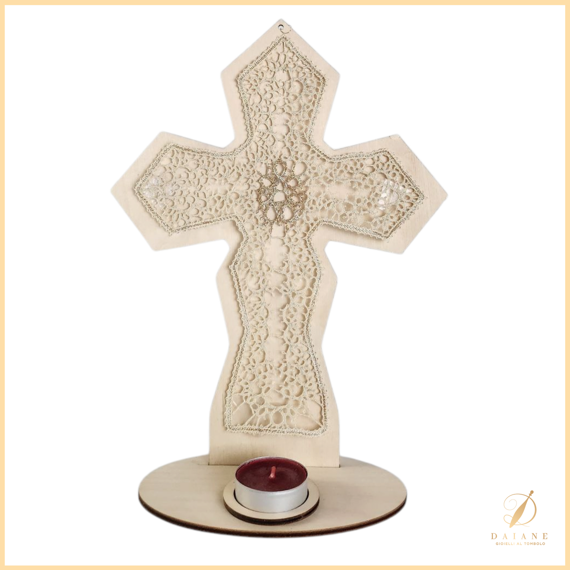 Bobbin Lace Fiandra Cross Bobbin Lace Pattern