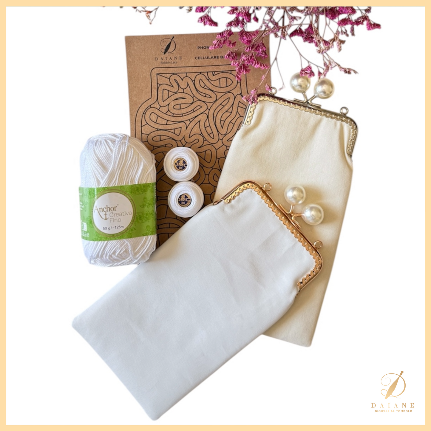 Bobbin Lace Phone Bag Bobbin Lace Pattern