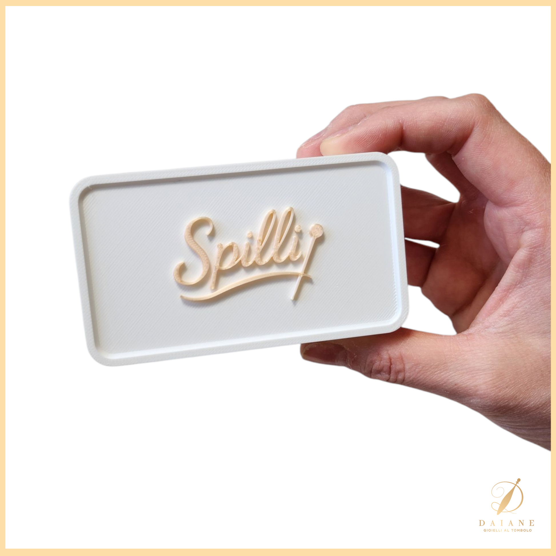 Bobbin Lace Pin Organizer Box