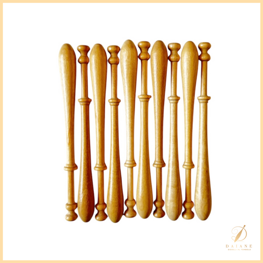 Bobbin Lace Bobbins Napoli Set 10 Bobbins