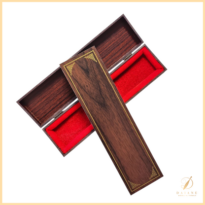 Bobbin Lace Wooden Box for Fan