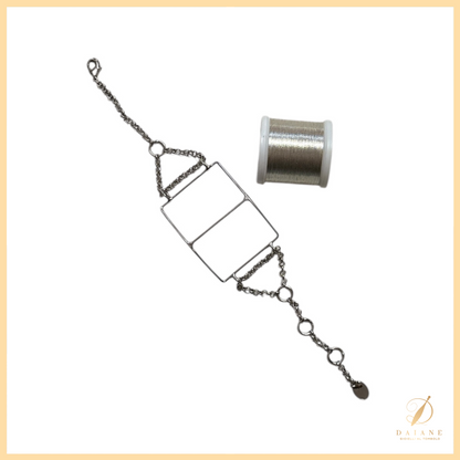 Bobbin Lace Complete kit Jewelry Bracelet Bobbin Lace