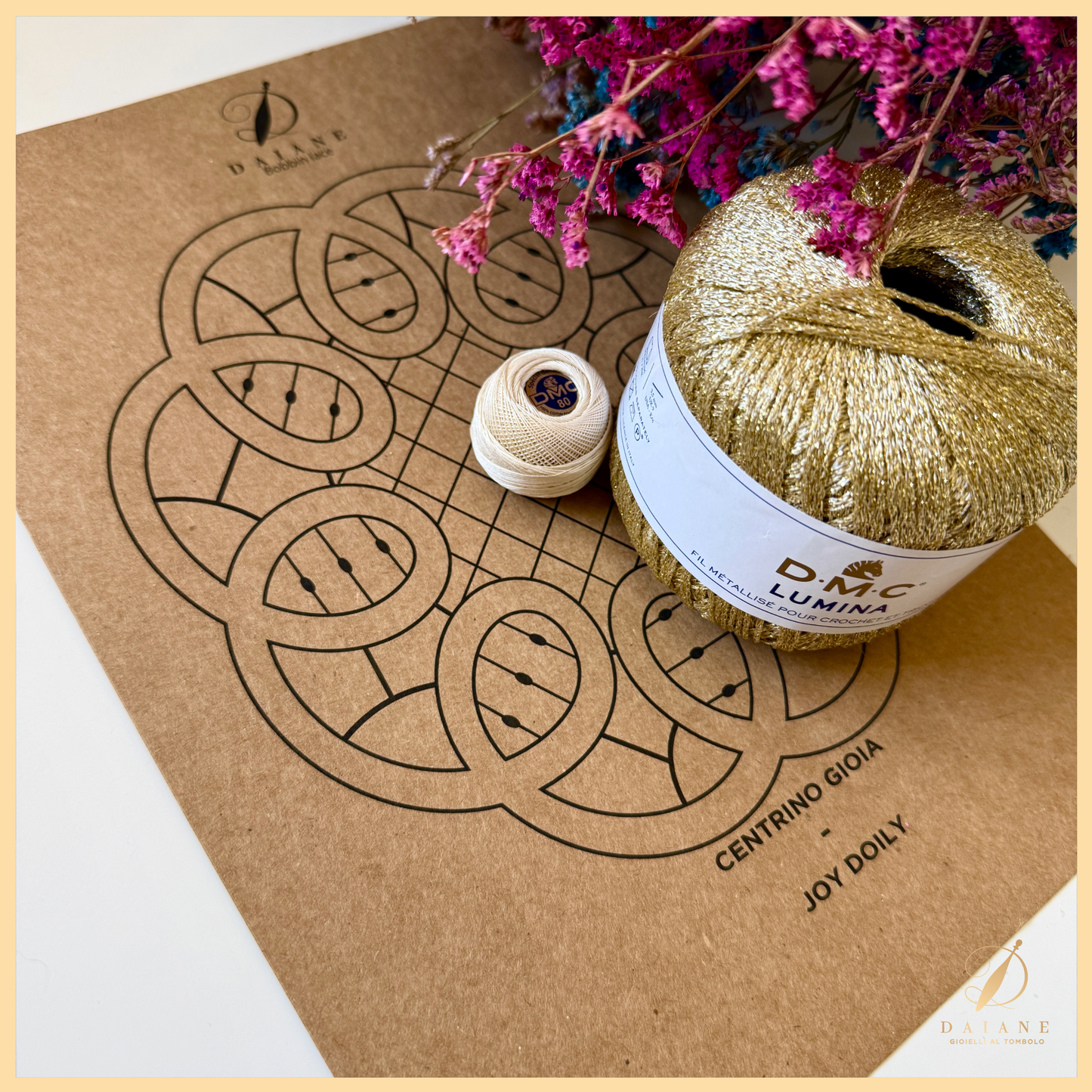Joy Doily Bobbin Lace Pattern 🎁