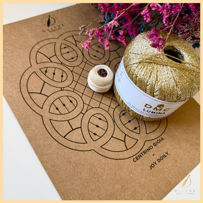 Joy Doily Bobbin Lace Pattern 🎁