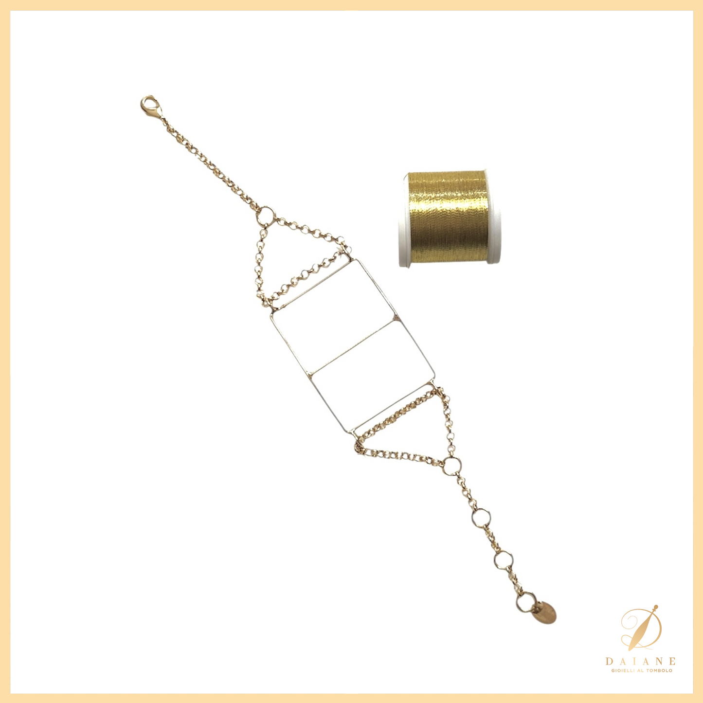 Bobbin Lace Complete kit Jewelry Bracelet Bobbin Lace