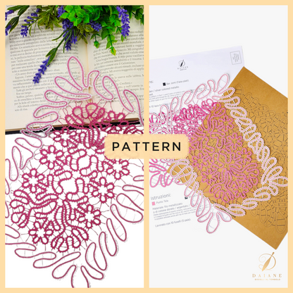 Spring Doily Bobbin Lace Pattern