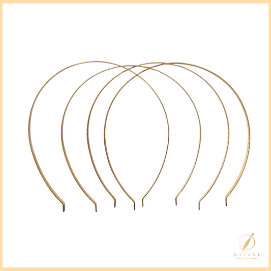 Bobbin Lace Golden Hair Hoop