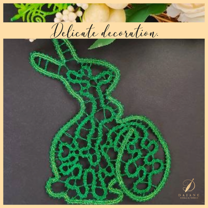 Easter Bunny Bobbin Lace Pattern