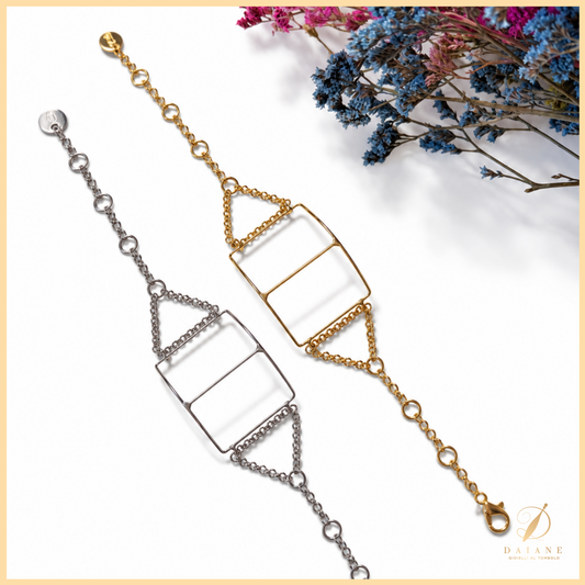 Rectangular Jewelry Bracelet Frame