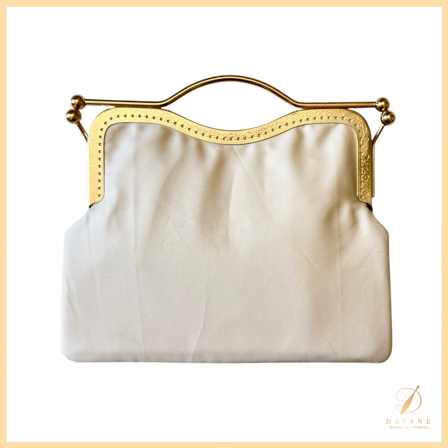 Bobbin Lace Lulu Bag Ecru