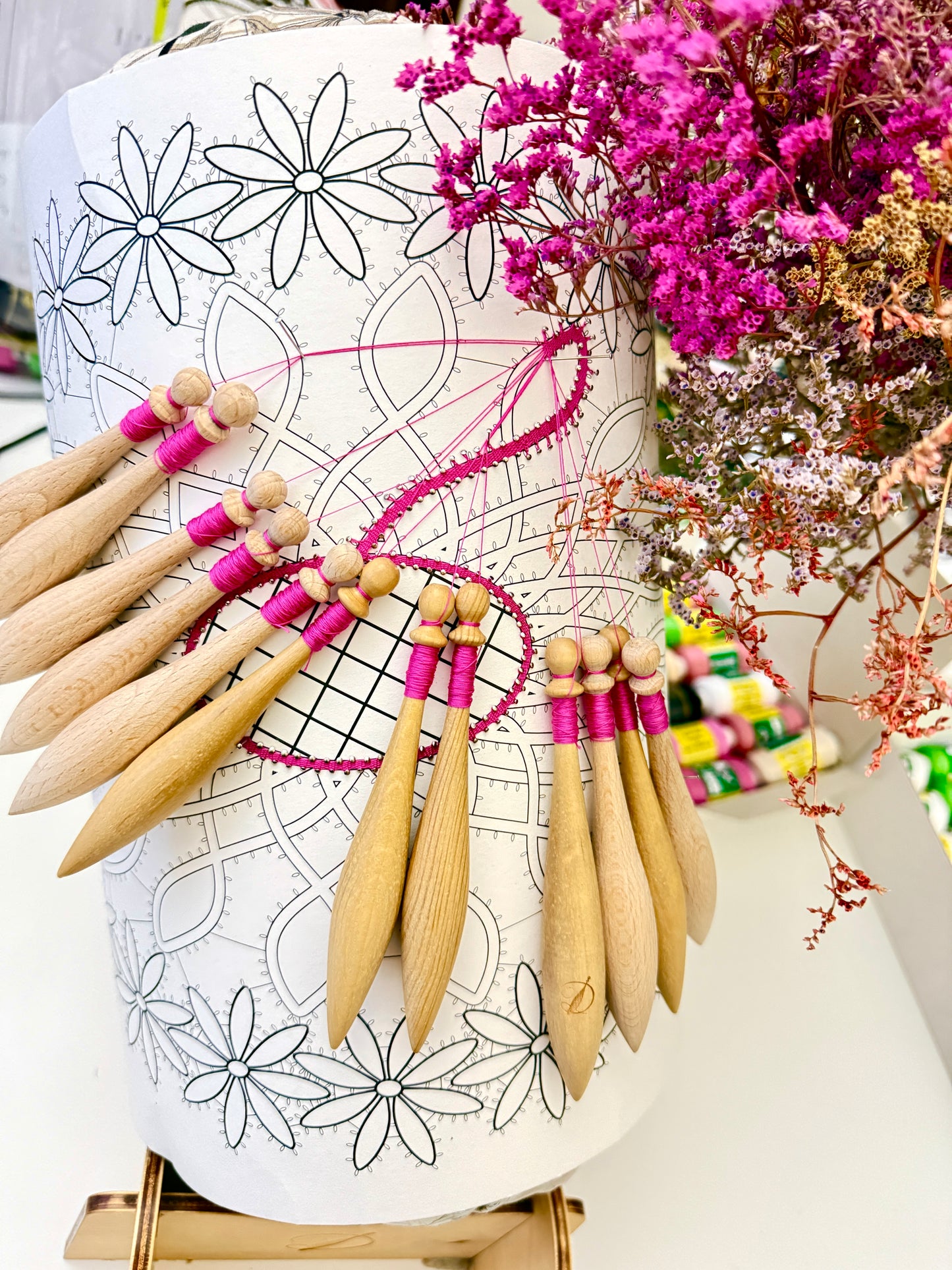 Bobbin Lace Lilla Doily Bobbin Lace Digital Pattern