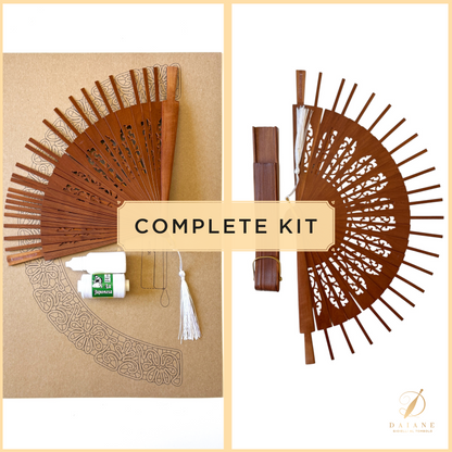 Bobbin Lace Diva Fan Bobbin Lace Pattern