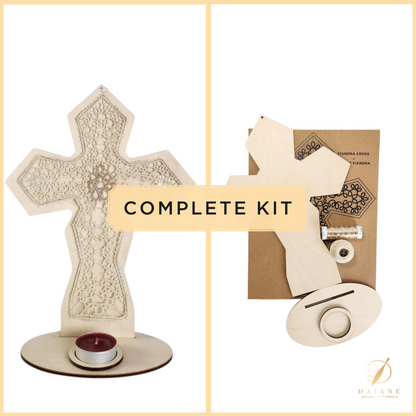 Bobbin Lace Fiandra Cross Bobbin Lace Pattern