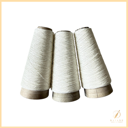 Filo Lino Naturale per Merletto al Tombolo 300m