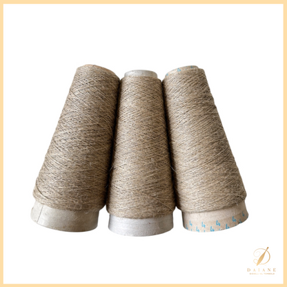 Filo Lino Naturale per Merletto al Tombolo 300m