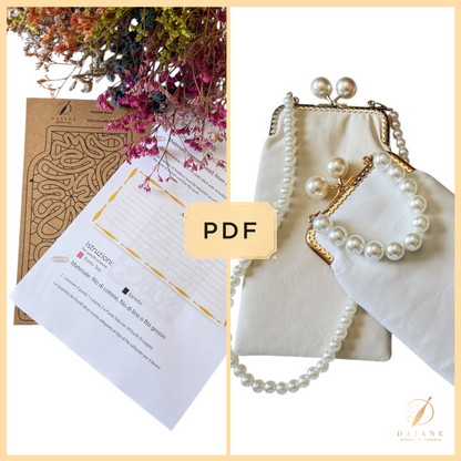 Bobbin Lace Phone Bag Bobbin Lace Pattern PDF Digital Pattern null null