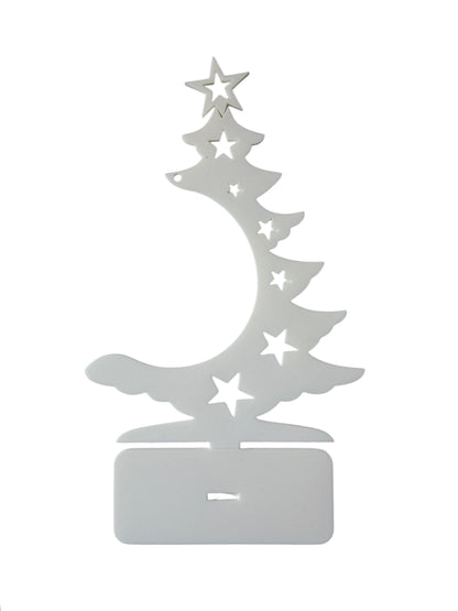 Bobbin Lace Magic Ball Christmas Bobbin Lace Pattern Complete Kit (Pattern + 3 Thread + Ball Base) White