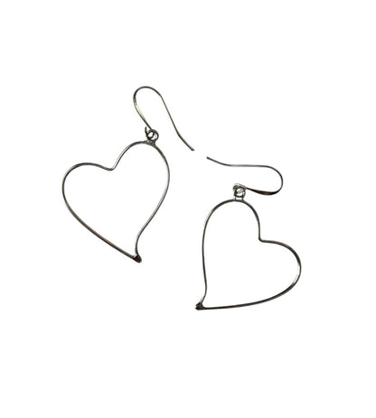 Bobbin Lace Complete Kit Earring Heart Jewelry Bobbin Lace White Gold