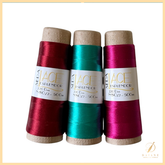 Bobbin Lace Silk Thread for Bobbin Lace