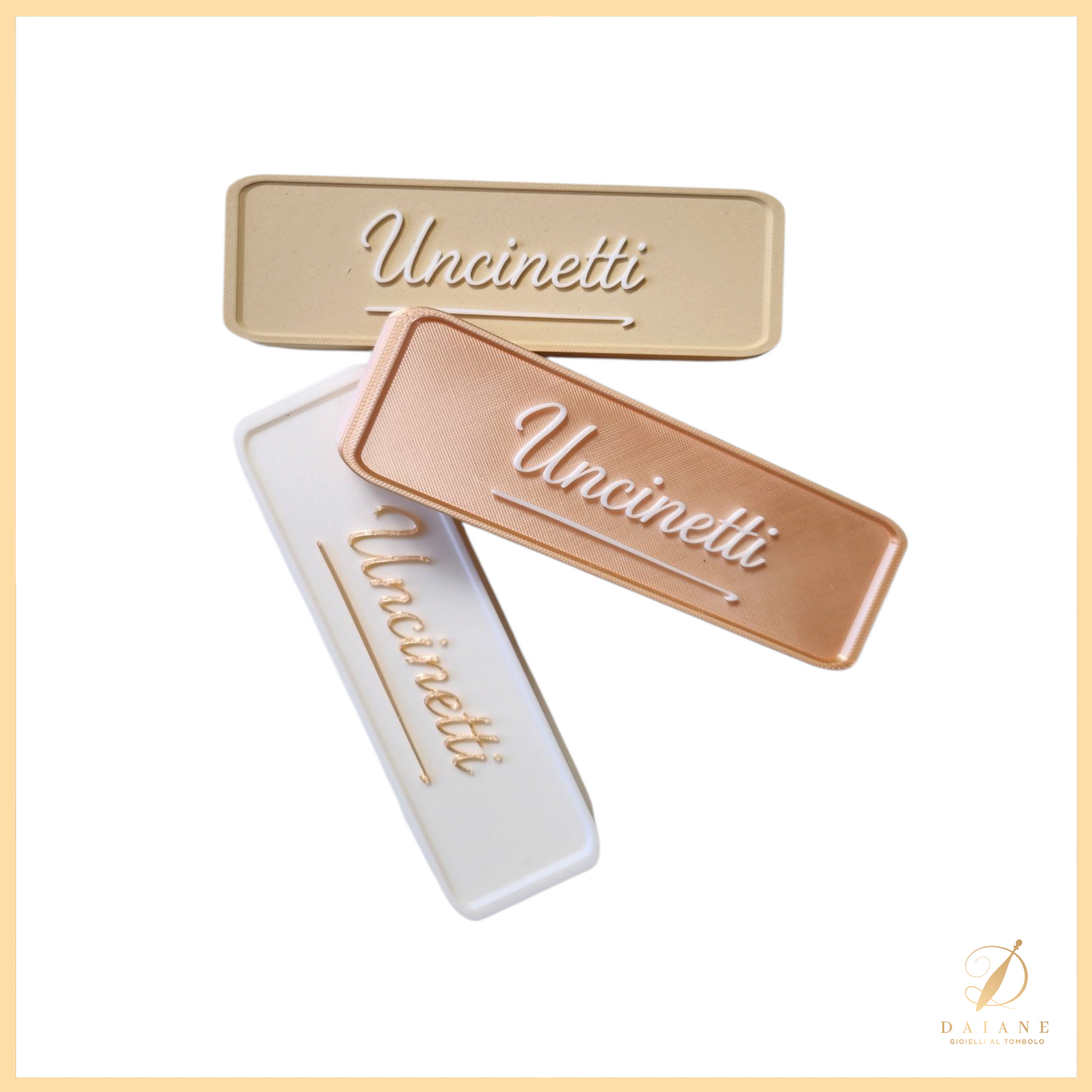 Bobbin Lace Crochet Hook Organizer Box