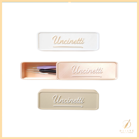 Bobbin Lace Crochet Hook Organizer Box