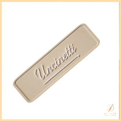 Bobbin Lace Crochet Hook Organizer Box Beige (Wood Effect)