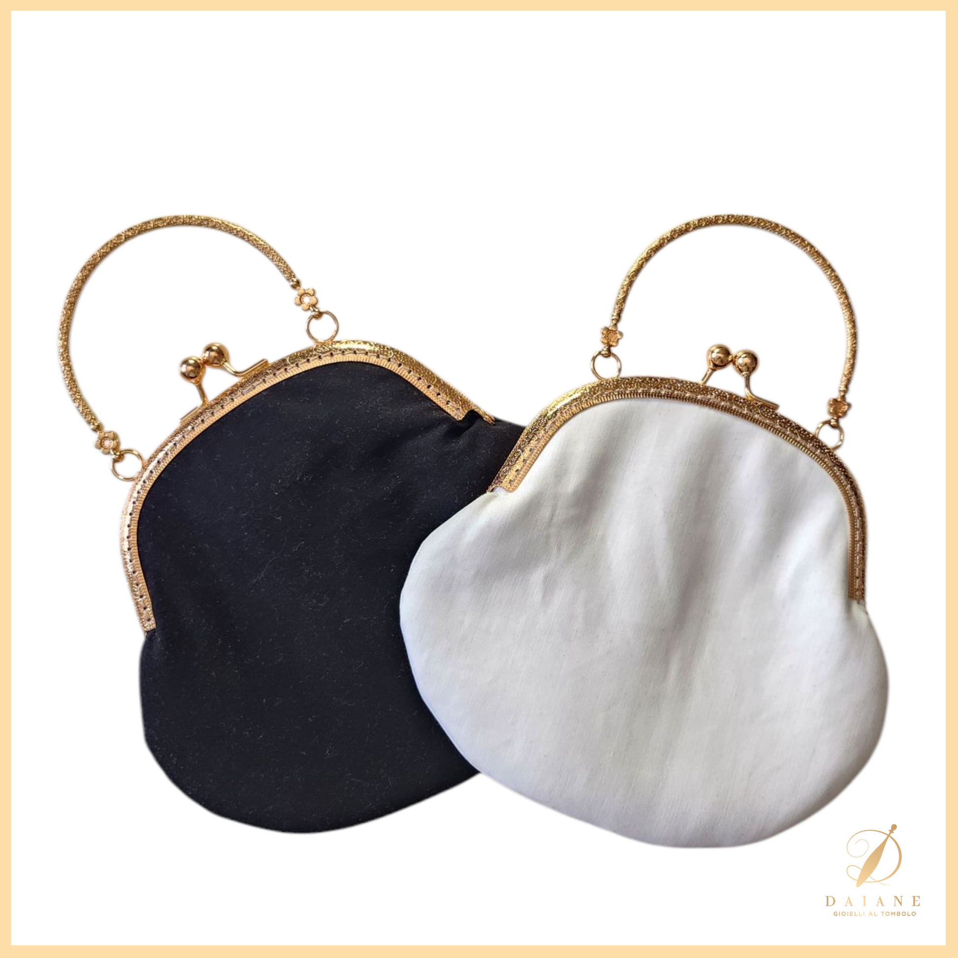 Bobbin Lace Clic Clac Bag