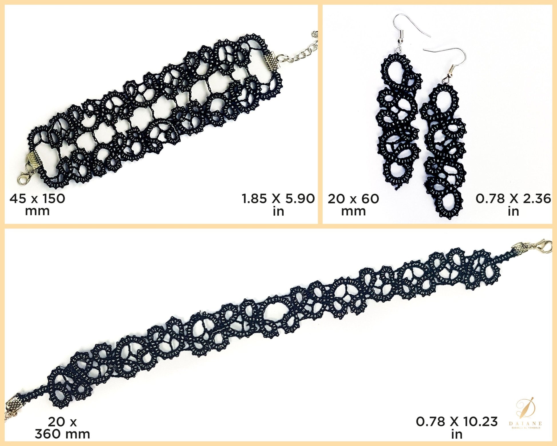 Bobbin Lace Patterns Bundle Parure Set York | printable PDF - digital download