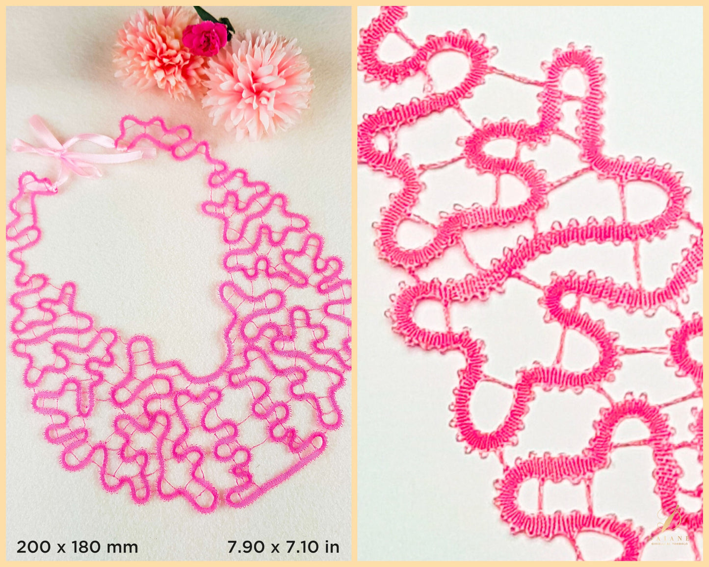 Bobbin Lace Baby Bib Bobbin Lace Pattern