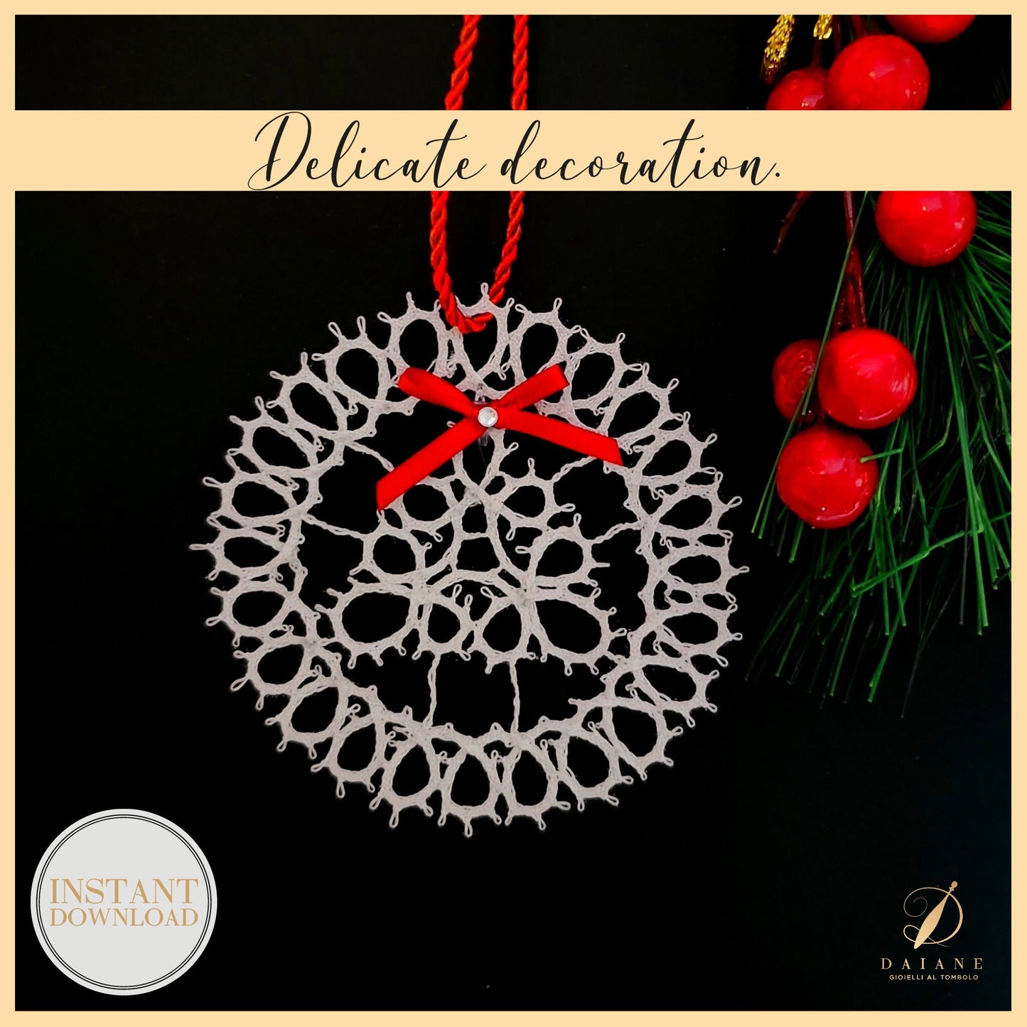 Pattern Fiandra Ball - instant digital download